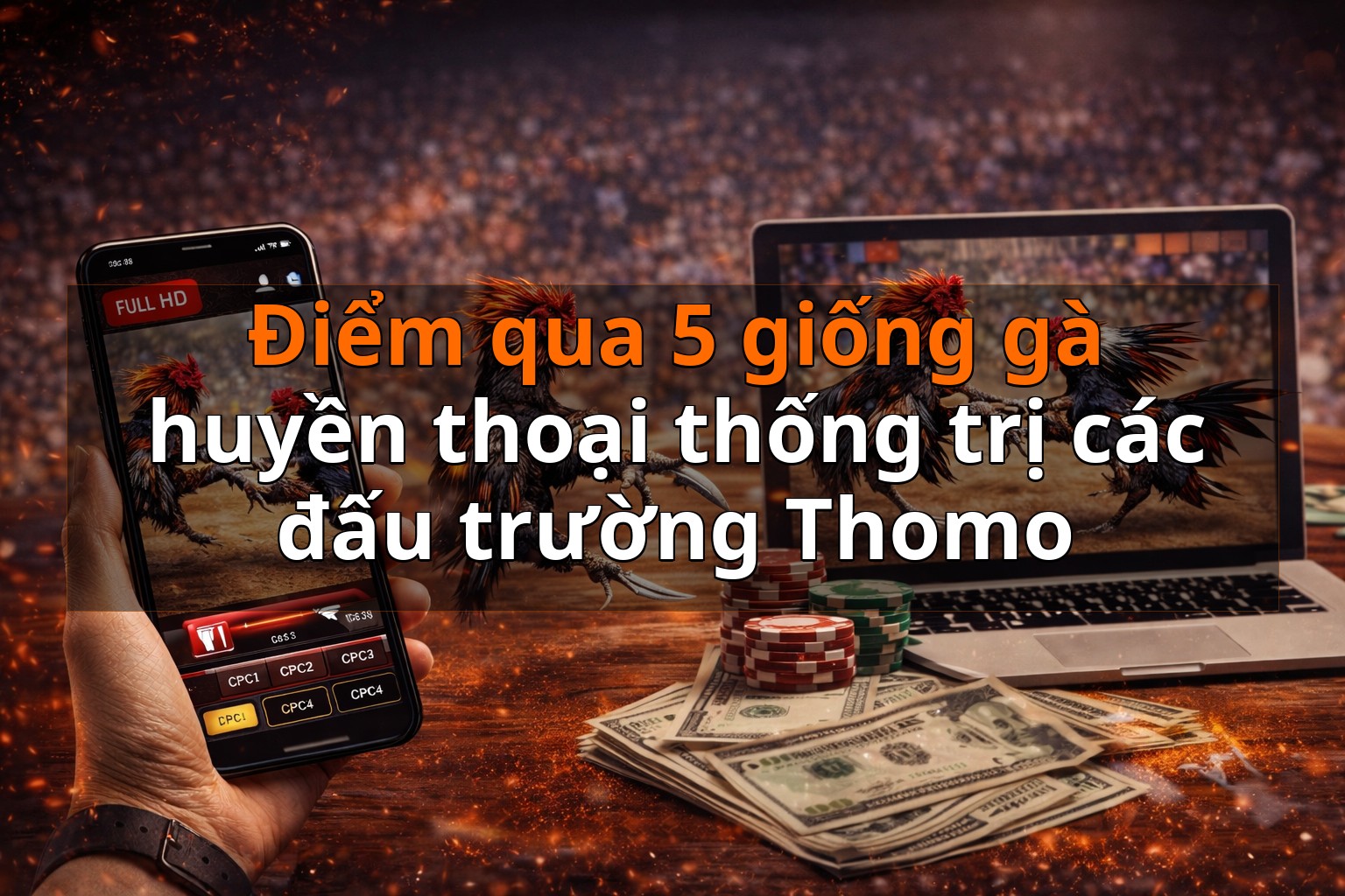 Điểm qua 5 giống gà huyền thoại thống trị các đấu trường Thomo
