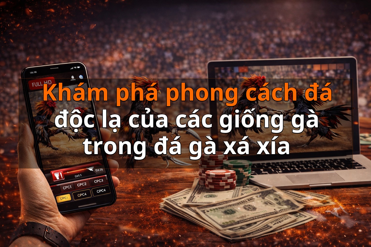 Khám phá phong cách đá độc lạ của các giống gà trong đá gà xá xía